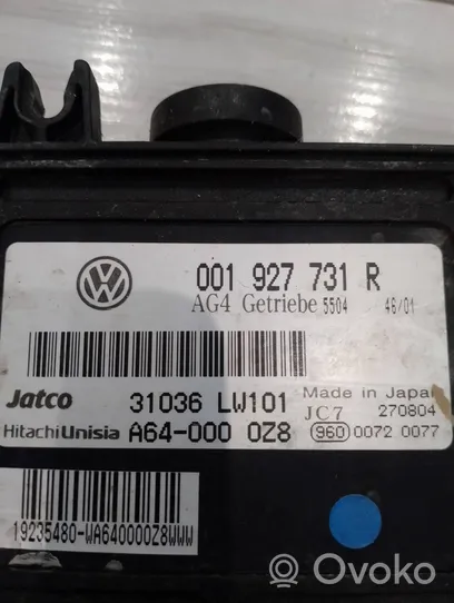 Volkswagen Polo IV 9N3 Module de contrôle de boîte de vitesses ECU 001927731R