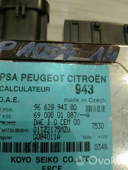 Peugeot 1007 Unité de commande / calculateur direction assistée 9662894380