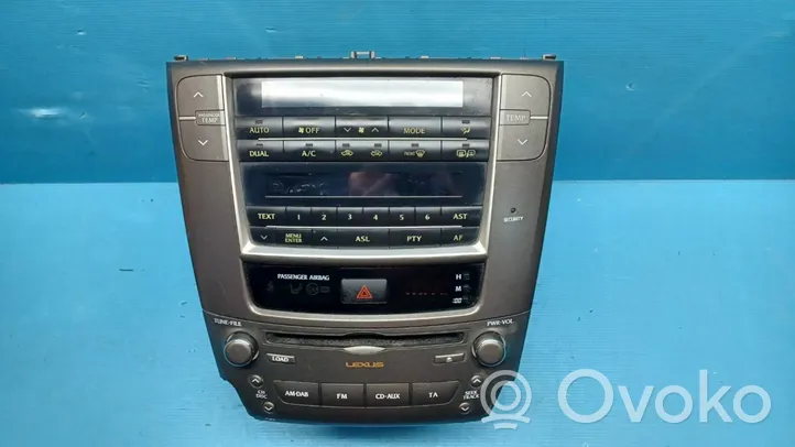 Lexus IS 220D-250-350 Panel / Radioodtwarzacz CD/DVD/GPS 8612053B30