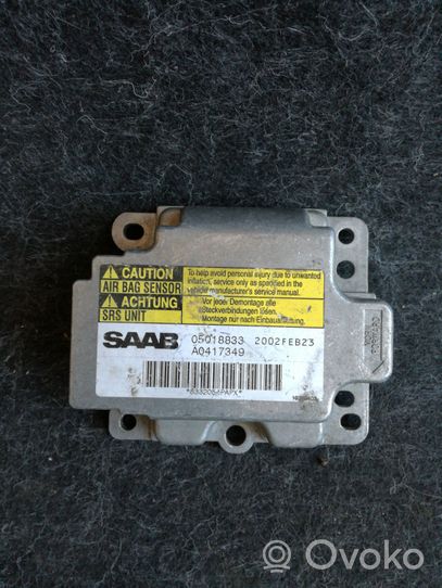 Saab 9-3 Ver1 Turvatyynyn ohjainlaite/moduuli 05018833