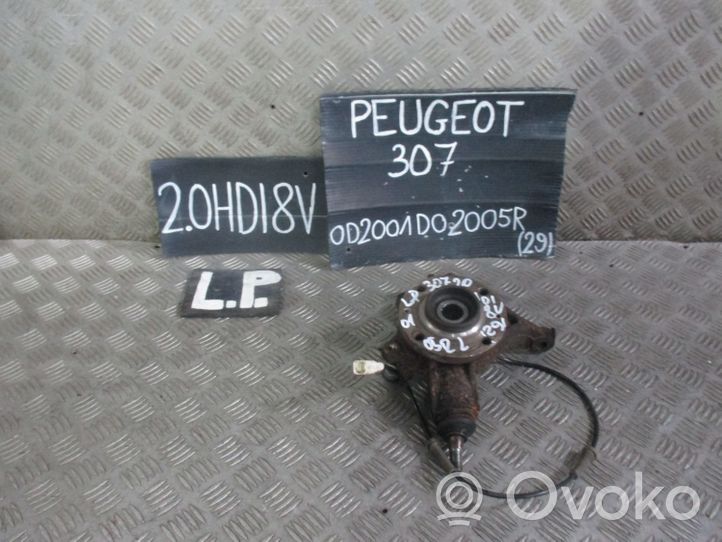 Peugeot 307 Fusée d'essieu de moyeu de la roue avant 