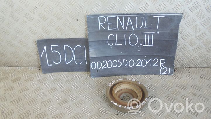 Renault Clio III Koło pasowe wału korbowego 