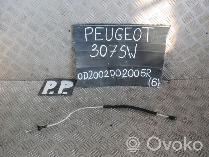 Peugeot 307 Linka zamka drzwi przednich 