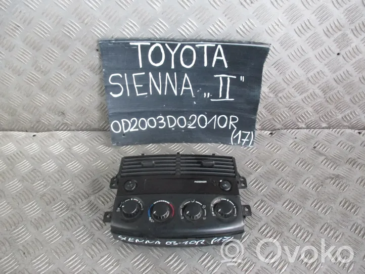 Toyota Sienna XL20 II Interruttore ventola abitacolo 