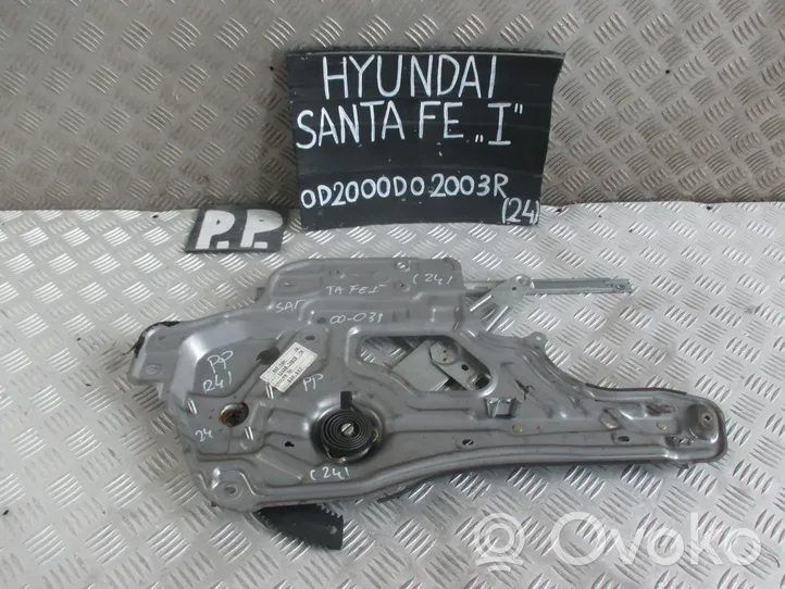 Hyundai Santa Fe Etuikkunan nostomekanismi ilman moottoria 8248026020
