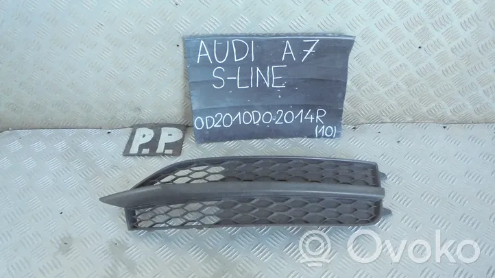 Audi A7 S7 4G Grille inférieure de pare-chocs avant 4G8807682B