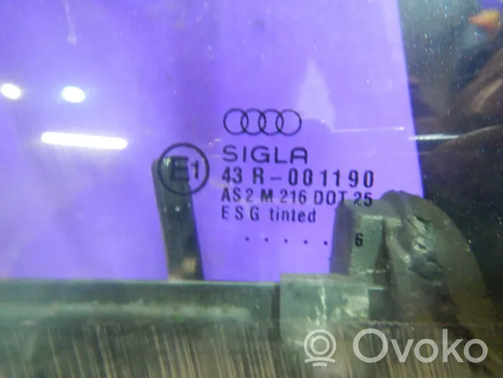 Audi A4 S4 B5 8D Mécanisme lève-vitre de porte arrière avec moteur 