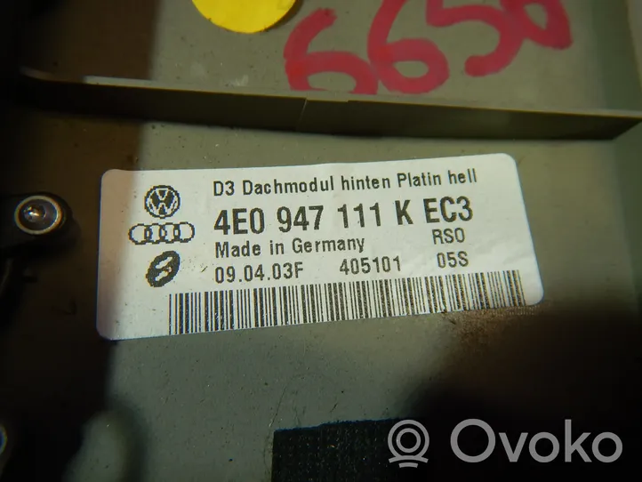 Audi A8 S8 D3 4E Spottivalo 4E0947111K