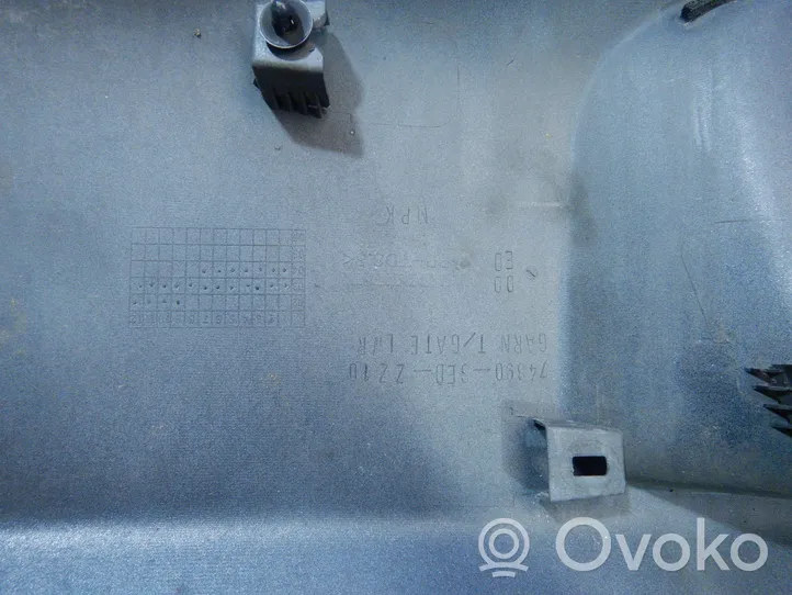 Honda Accord Listwa oświetlenie tylnej tablicy rejestracyjnej 74890-SED-ZZ10
