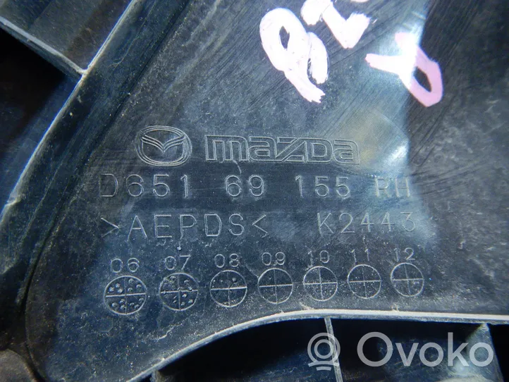 Mazda 2 Tappo/coprigancio di traino anteriore D65169155
