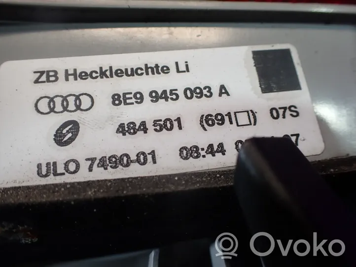 Audi A4 S4 B7 8E 8H Luci posteriori 8E9945093A