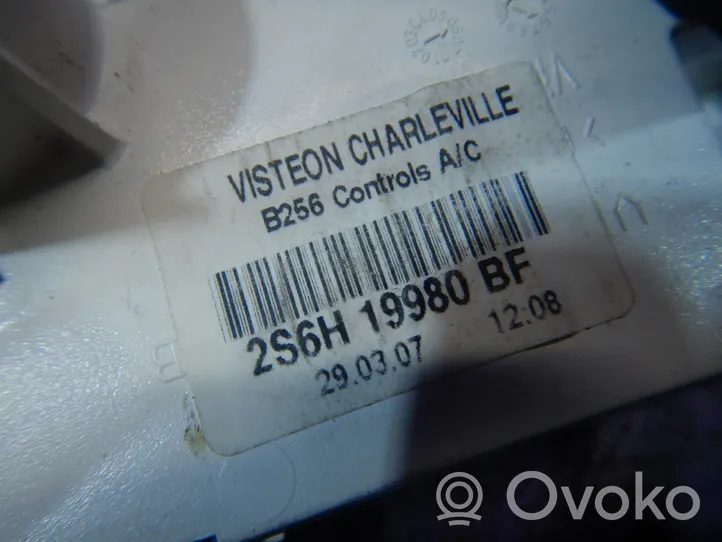 Ford Fusion Sisätuulettimen ohjauskytkin VP2S6H-18K391-CF