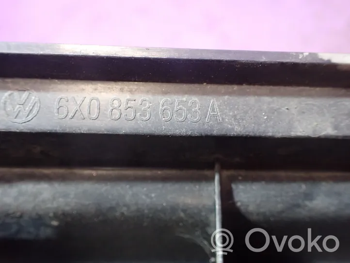 Volkswagen Lupo Grille calandre supérieure de pare-chocs avant 6X0853653A