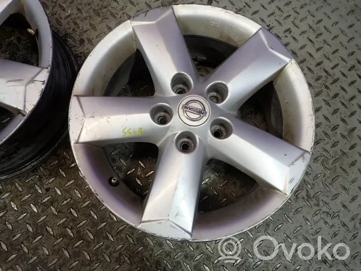 Nissan Qashqai Обод (ободья) колеса из легкого сплава R 16 N3160140