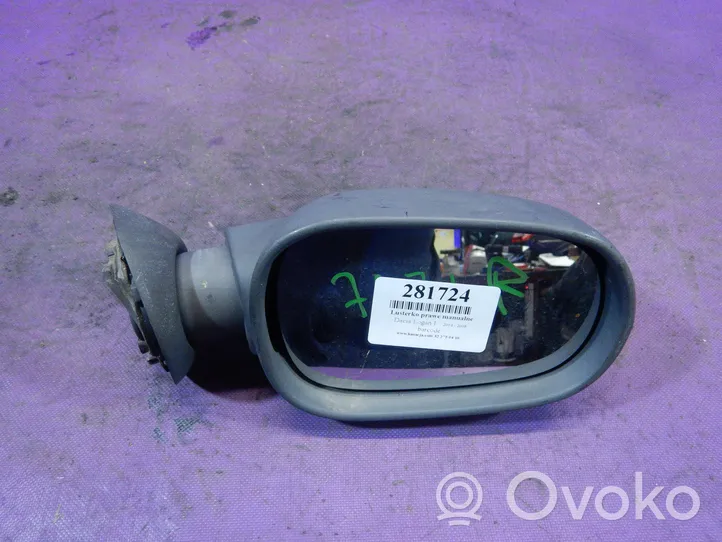 Dacia Logan I Manual wing mirror 