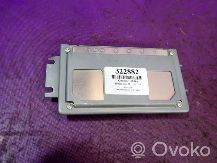 Honda Jazz Unité de commande, module ECU de moteur 37820-PWD-G05