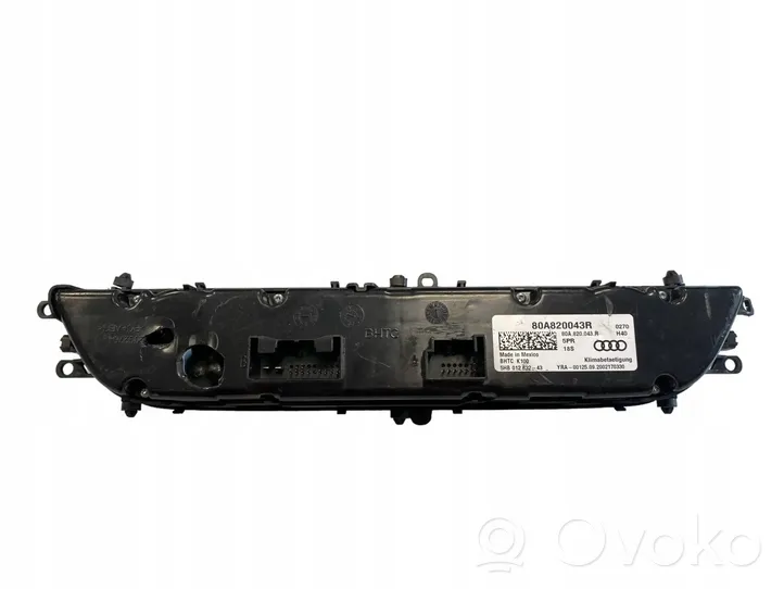 Audi Q5 SQ5 Climate control unit 80A820043R