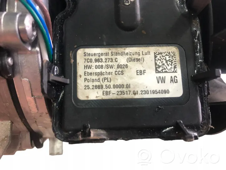 Volkswagen Crafter Автономный нагрев (Webasto) 7C0963273C