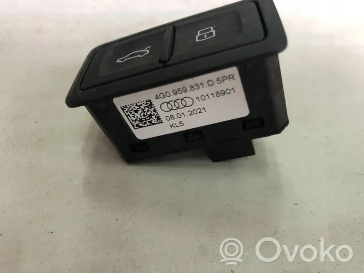 Audi A6 C7 Altri interruttori/pulsanti/cambi 4G0959831D