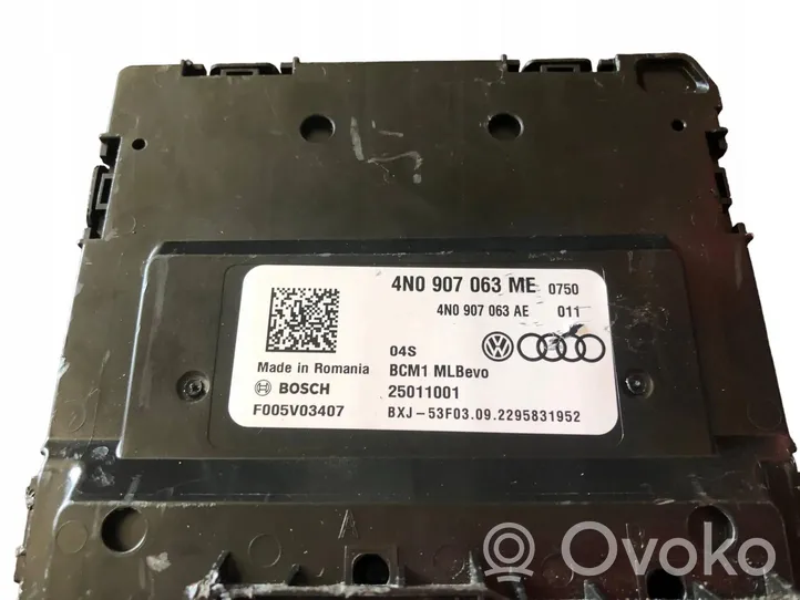 Audi A8 S8 D5 Moduł / Sterownik komfortu 4N0907063ME