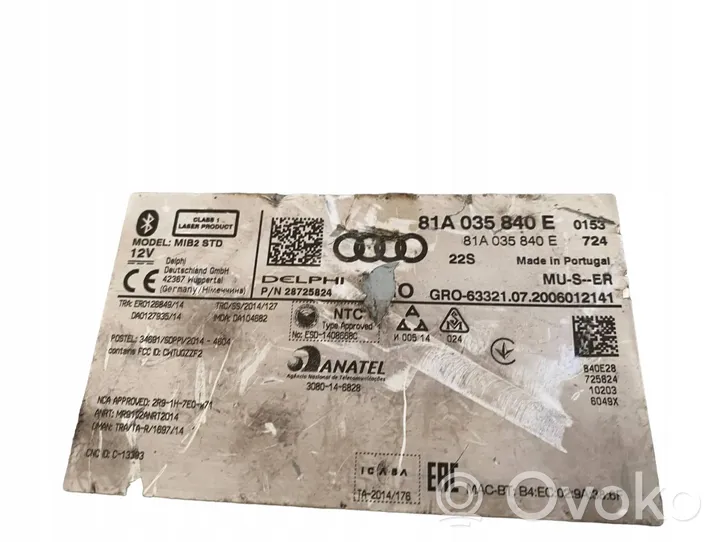 Audi Q2 - Unità principale autoradio/CD/DVD/GPS 81A035840E