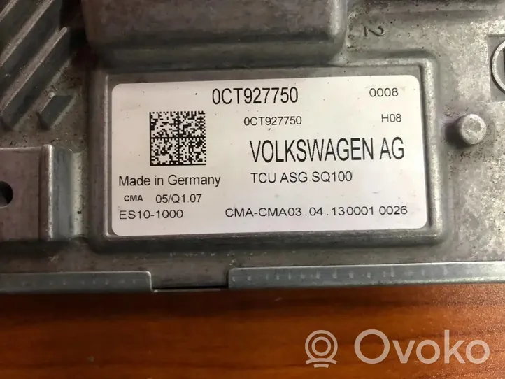 Volkswagen Up Pavarų dėžės valdymo blokas 0CT927750
