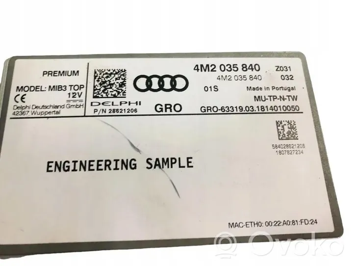 Audi Q7 4M Interruttore/pulsante di controllo multifunzione 4M2035840