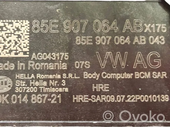 Audi A5 Module confort 85E907064AB