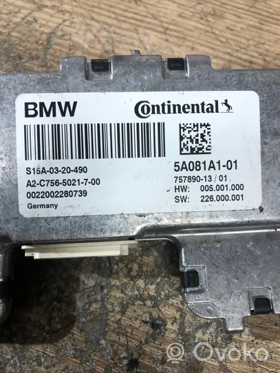 BMW X3 E83 Модуль блока управления камерой 757890