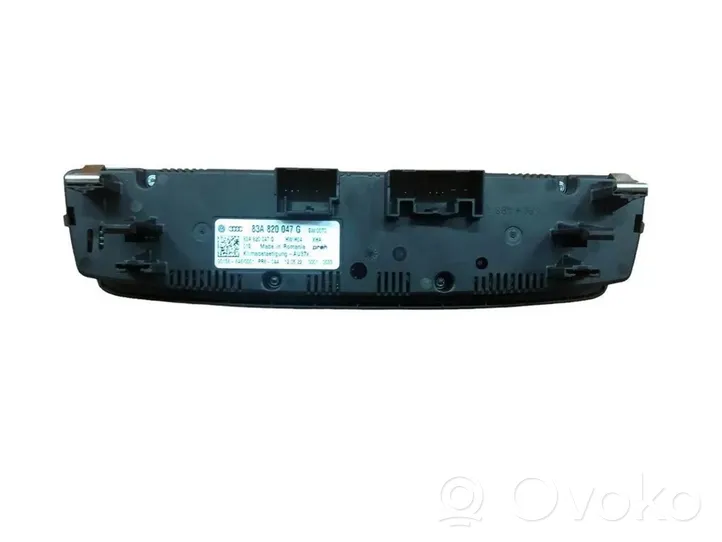 Audi A1 Panel klimatyzacji 83A820047G