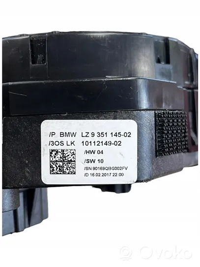 BMW 2 F22 F23 Pyyhkimen/suuntavilkun vipukytkin 9351145