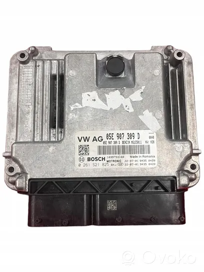 Volkswagen Golf VIII Unité de commande, module ECU de moteur 05E907309D