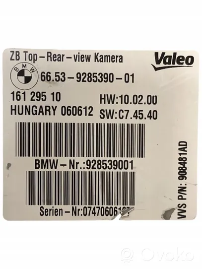 BMW X6 E71 Kameran ohjainlaite/moduuli 9285390