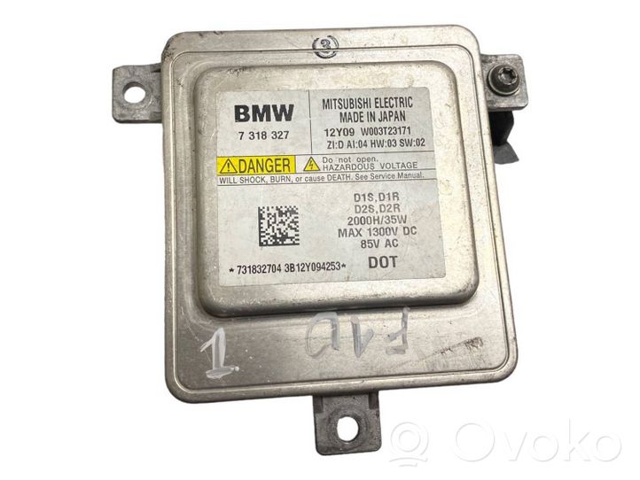 BMW 5 F10 F11 Ajovalojen virranrajoitinmoduuli Xenon 7318327