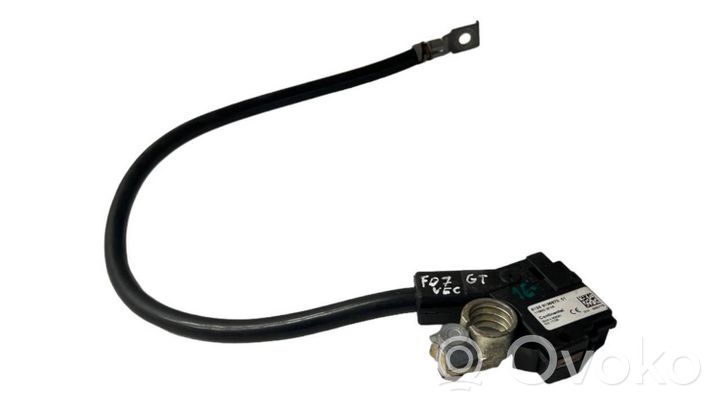 BMW 5 GT F07 Câble négatif masse batterie 9196872