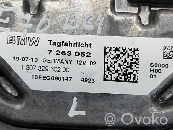 BMW X5 E70 Ajovalojen virranrajoitinmoduuli Xenon 7263052