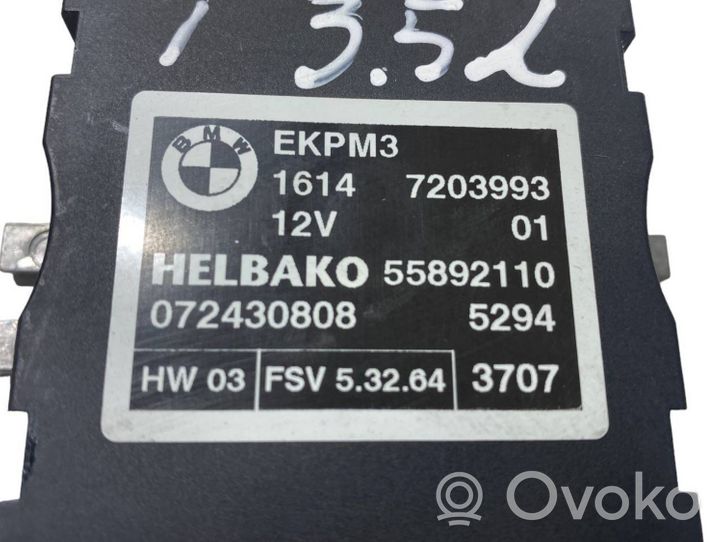 BMW 5 E60 E61 Sterownik / Moduł pompy wtryskowej 7203993