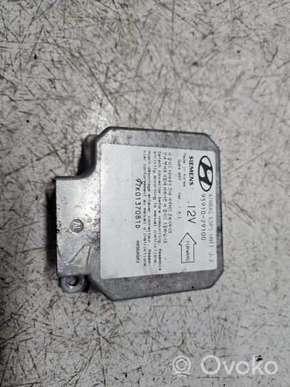 Hyundai Elantra Module de contrôle airbag 9591029100