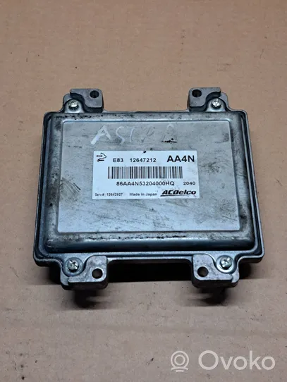 Opel Astra J Engine control unit/module 12642927