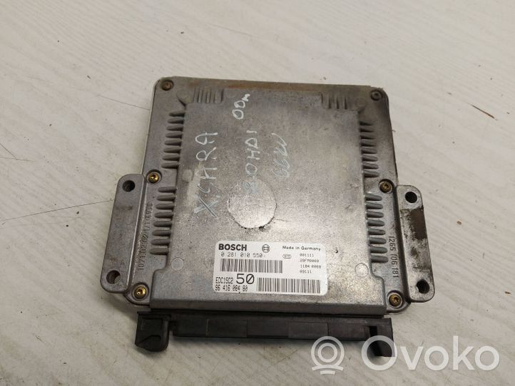 Citroen Xsara Calculateur moteur ECU 0281010550