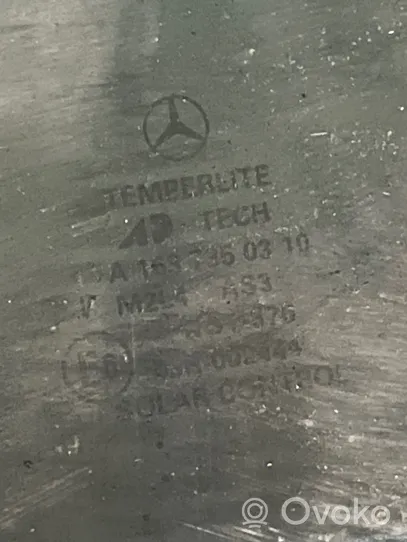 Mercedes-Benz ML W163 Szyba drzwi tylnych A1637350310