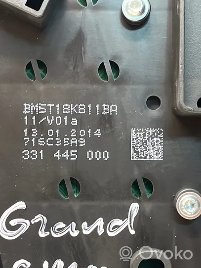 Ford Grand C-MAX Centrinės konsolės valdymo blokas BM5T18K811BA