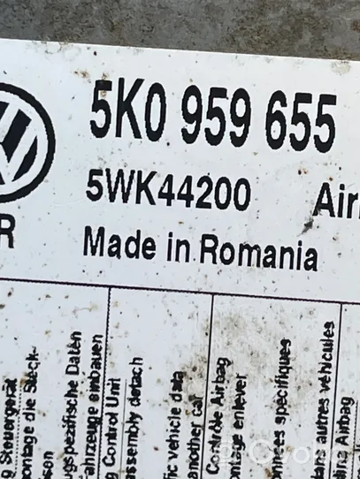 Volkswagen Golf VI Centralina/modulo airbag 5K0959655