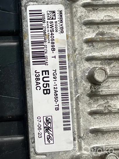Ford Galaxy Dzinēja vadības bloks 7G9112A650TB