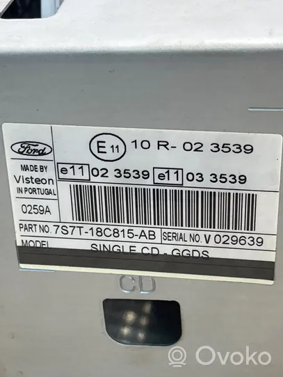 Ford Galaxy Radija/ CD/DVD grotuvas/ navigacija 7S7T18C815AB