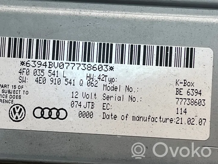 Audi A6 Allroad C6 Звукоусилитель 4F0035541L