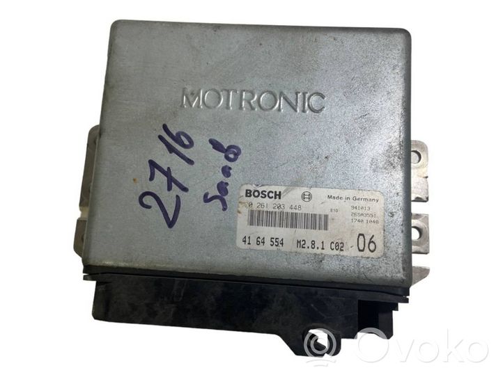 Saab 9000 CS Sterownik / Moduł ECU 0261203448