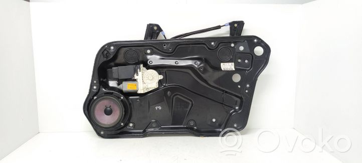 Volkswagen Bora Regulador de puerta delantera con motor 1J4837756F