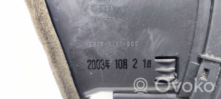 Honda Accord Kojelaudan sivutuuletussuuttimen kehys E6165131500
