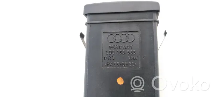 Audi A4 S4 B5 8D Interruttore riscaldamento sedile 8D0963563